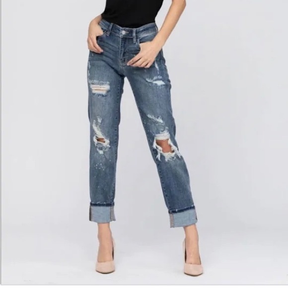 Zara Denim - Brand new Zara distressed relaxed fit boyfriend jean women’s 4